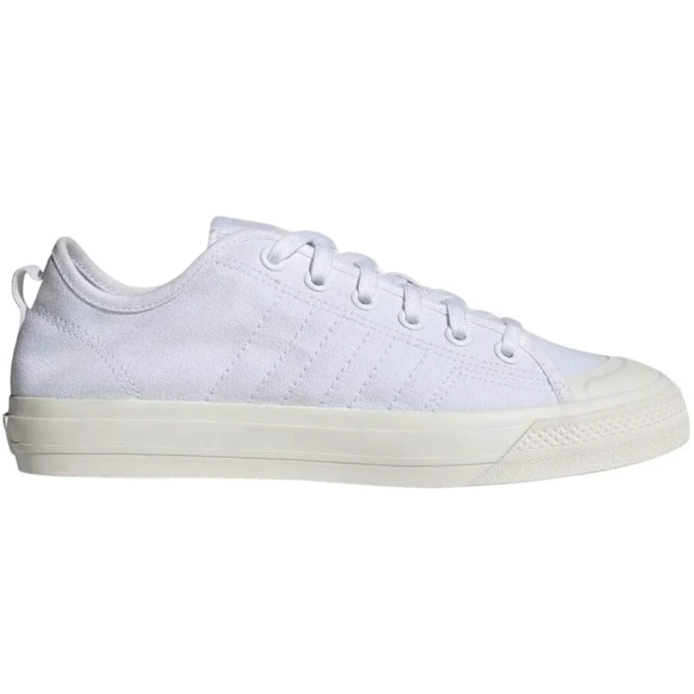 Adidas‎ NIZZA RF Canvas Low Top White Men's Sneakers Size 8.5